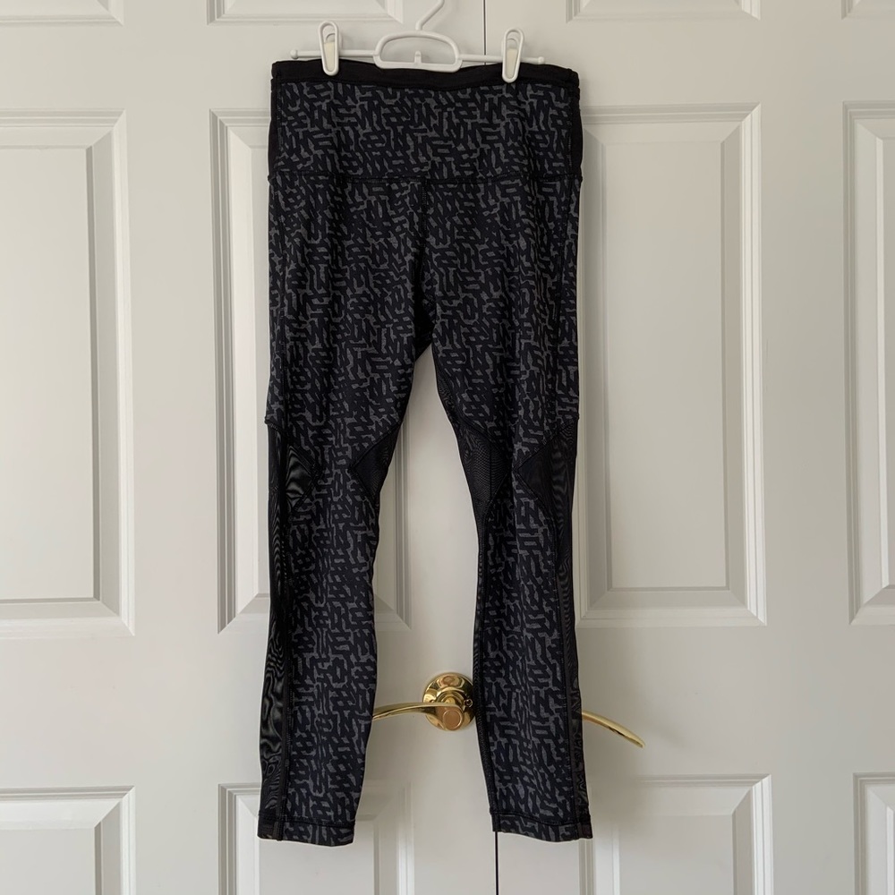 Lululemon Mesh Patterned Leggings